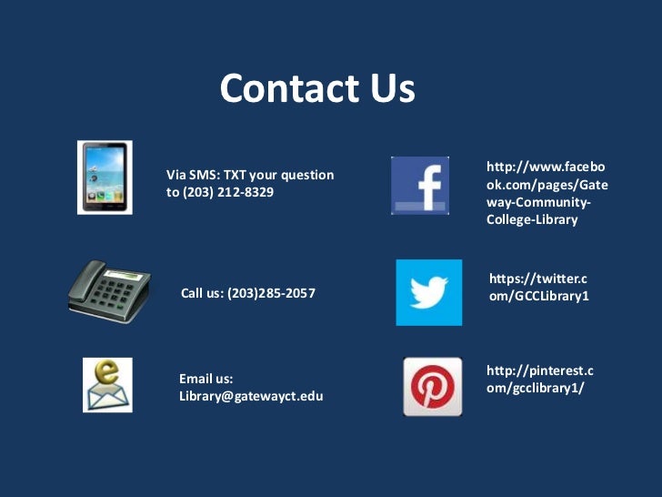 Gateway Library Virtual Tour