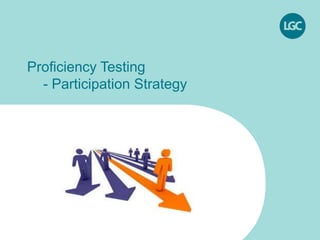 Proficiency Testing (PT) – a tool to improve laboratory performance - Brian Brookman