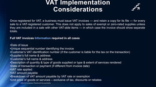 Price Not Include Vat UAE VAT and Its Implication - IRCOCA & ASIL VAT EVENT Presentation | PPTX