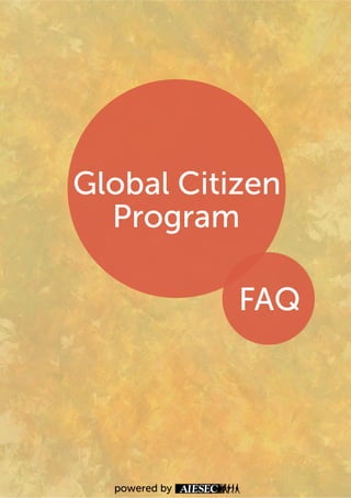 Global Citizen Întrebări frecvente