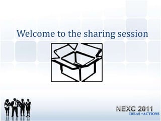 Community IMPACTNEXC 2011IDEAS +ACTIONS