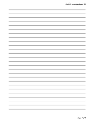 English Language Paper 01




              Page 7 of 7
 