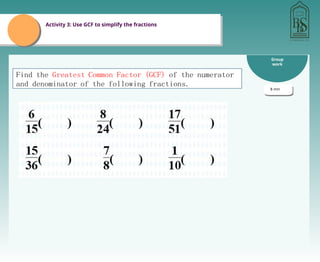 Understanding Least Common Factor and Greatest Common Factor in Math | PPTX