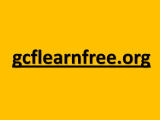 gcflearnfree.org

 