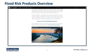36
Flood Risk Products Overview
 