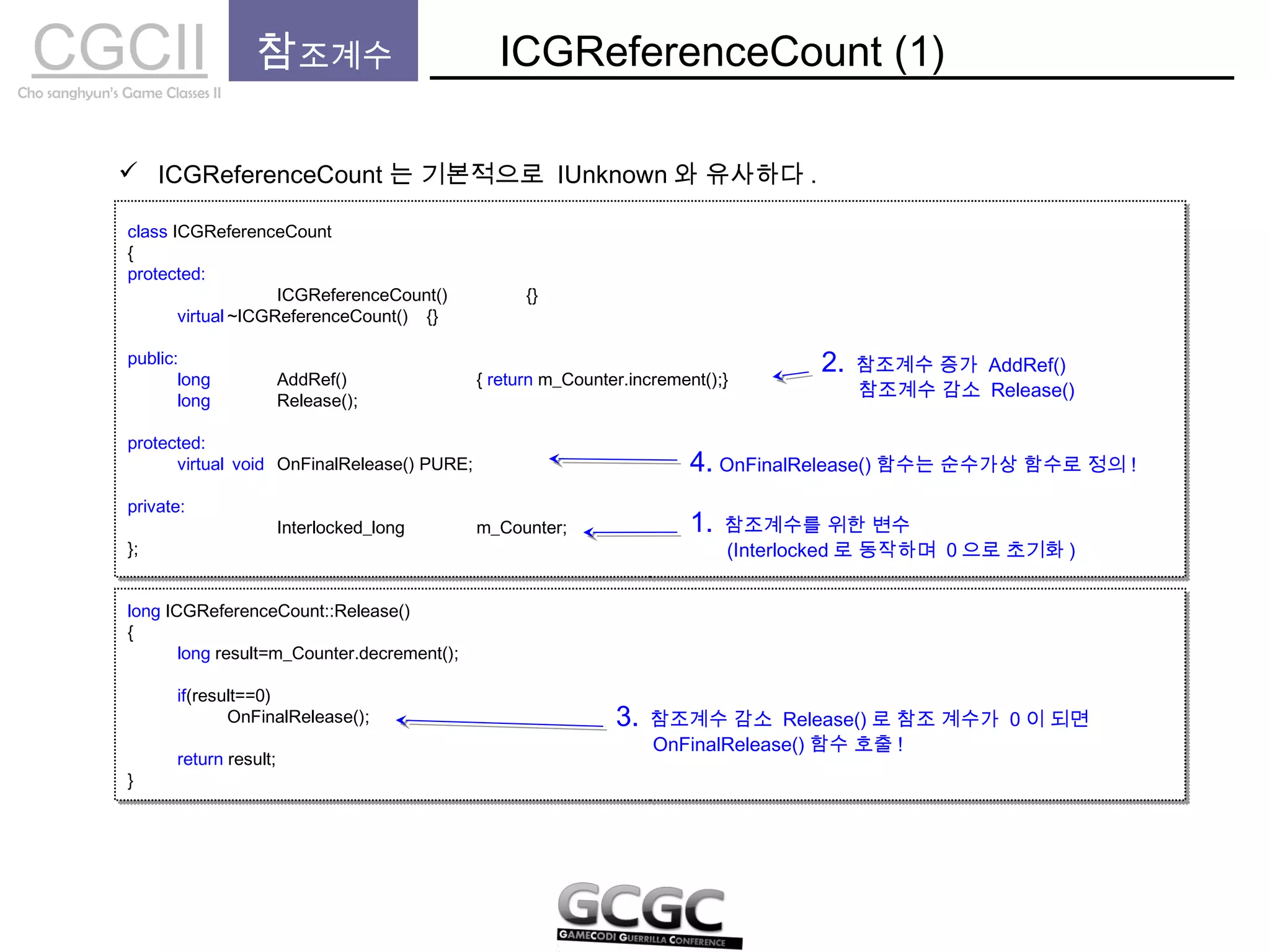 GCGC- CGCII 서버 엔진에 적용된 기술 (1) | PPT