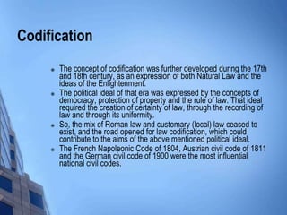Gcg major legal system | PPTX