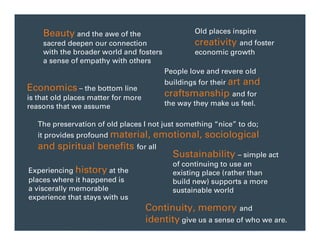 Historic Buildings and Sustainability | PPT - Historic Preservation And Sustainability