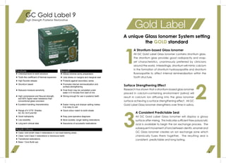 GC Gold Label (GC): Glass Ionomers (GIC): gcindiadental.com
