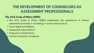 Guidance and Counseling Human Assessment | PDF