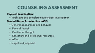 Guidance and Counseling Human Assessment | PDF