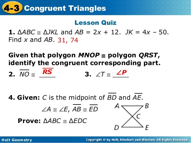 Geometry L 4 3