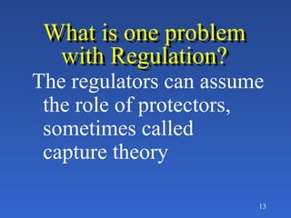 Economics Principles of Economics regulation | PPT