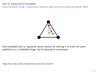 Adversarial examples in deep learning (Gregory Chatel) | PDF