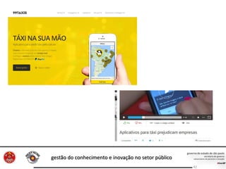 gestão do conhecimento e inovação no setor público
42
 