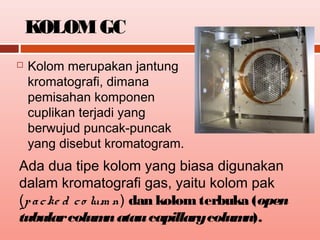 GC kolom | PPT
