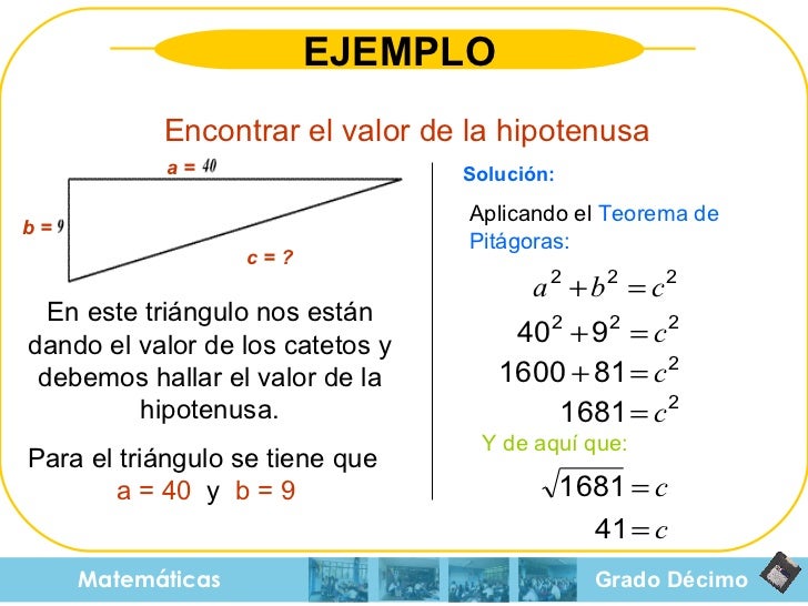 Calcular Hipotenusa De Un Triangulo Rectangulo Online