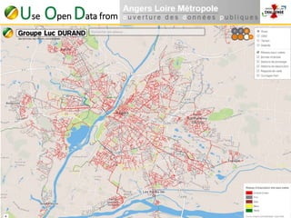 Use Open Data fromdata.angers.fr 
 