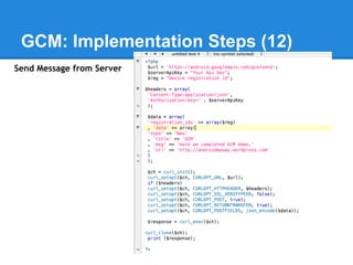 GCM for Android | PDF