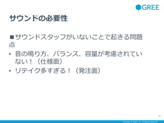 Copyright ? GREE, Inc. All Rights Reserved.
ɤαҪ
ɥåդʤȤ𤭤놖}

? Q귽Х󥹡]Ƥ
ʤ˘棩
? ƥह룡kע棩
30
 