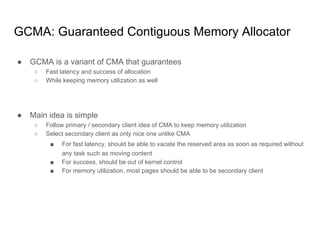 gcma: guaranteed contiguous memory allocator | PDF