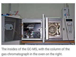 GC MASS SPECTROMETERY | PPTX