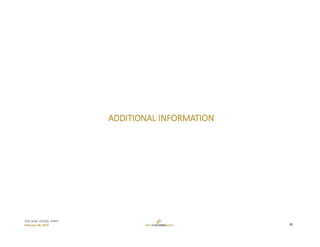 TSX: GCM  OTCQX: TPRFF
February 28, 2019
ADDITIONAL INFORMATION
21
 