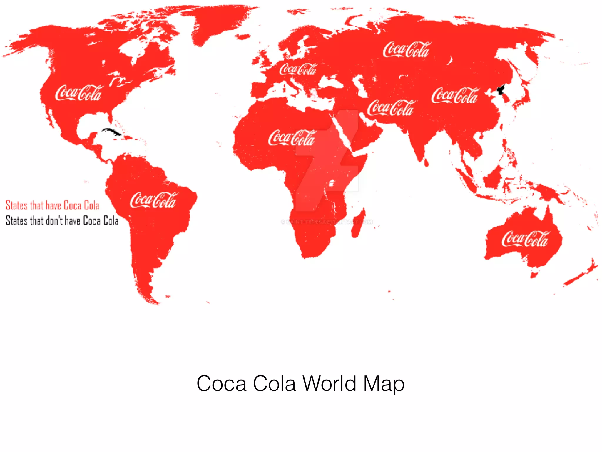 Coca Cola World Map
 
