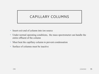 Interfacing Gas Chromatography with Mass Spectroscopy.ppt