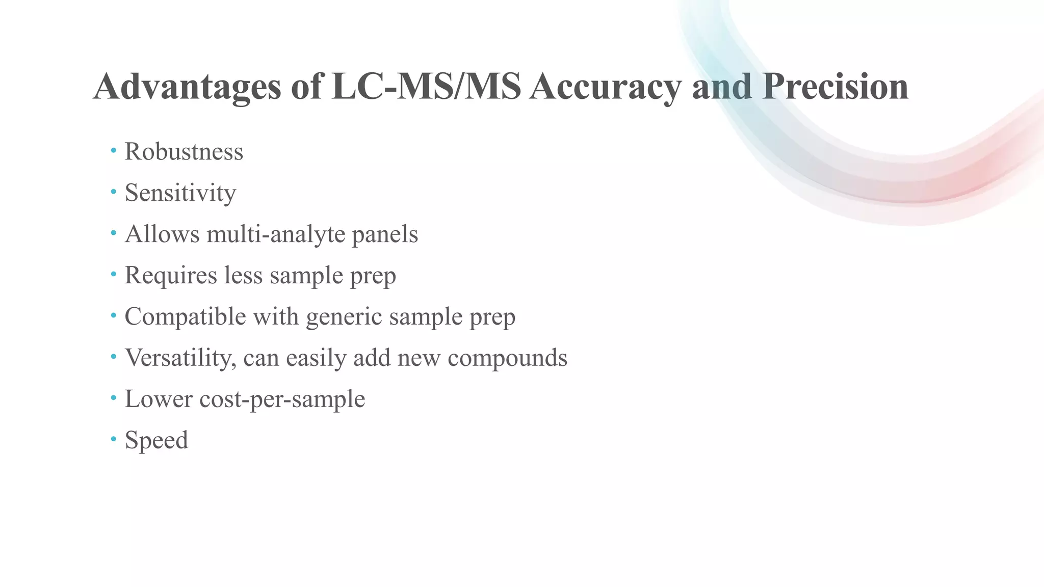 GC -MS/MS and LC MS/MS | PDF
