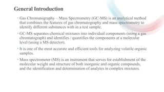 GC -MS/MS and LC MS/MS | PDF