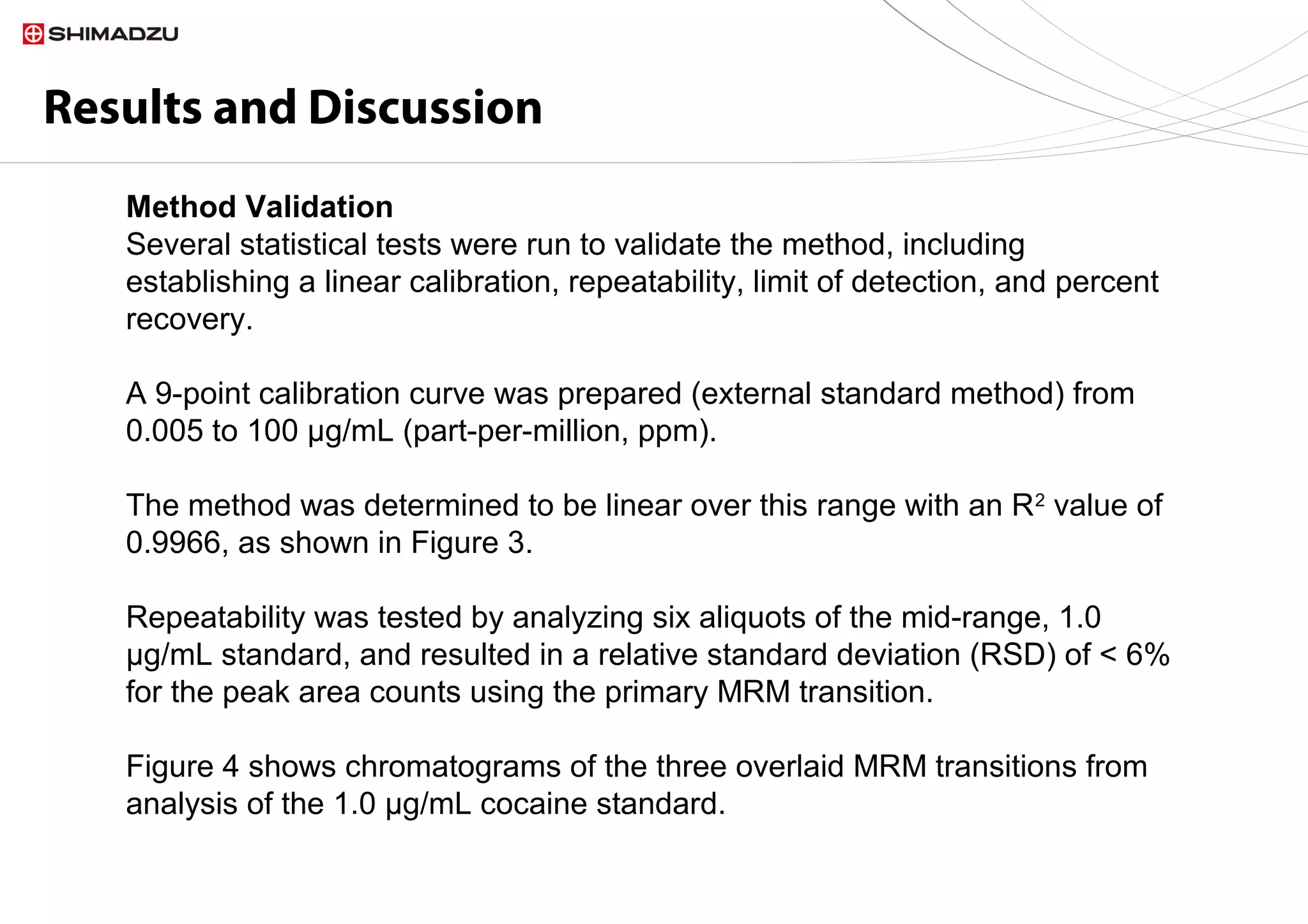 Analysis of Cocaine on Currency using GC-MS/MS | PPT