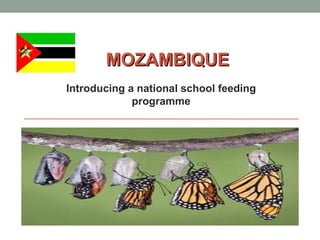 MOZAMBIQUE
Introducing a national school feeding
             programme
 