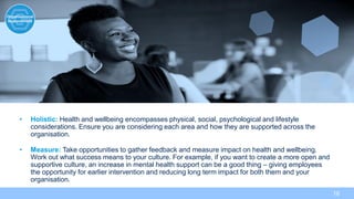 The Growth Company Workplace Wellbeing and Mental Resilience | PDF