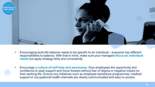 The Growth Company Workplace Wellbeing and Mental Resilience | PDF