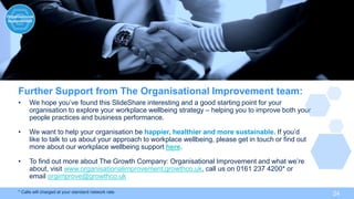 The Growth Company Workplace Wellbeing and Mental Resilience | PDF