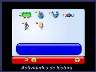 Actividades de lectura