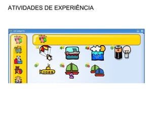 ATIVIDADES DE EXPERIÊNCIA 