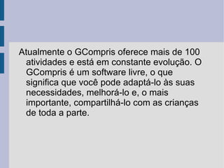-  descoberta do computador: teclado, mouse, diferentes usos do mouse, ... 