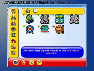 ATIVIDADES DE MATEMÁTICA - Cálculo
 