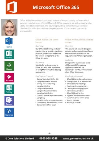 IT Training Courses | PDF