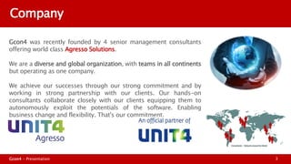 Supporting OCS at ILRI: Advisory firm GCON4 roadmap and agenda 