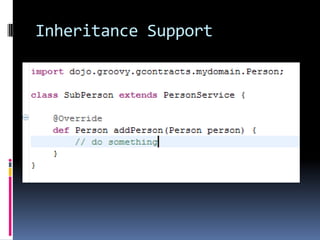 Inheritance Support