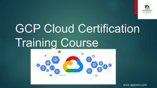 GCP Cloud Certification
Training Course
www.apponix.com
 