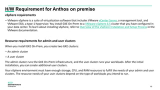 Google Cloud Anthos on HPE Simplivity | PDF