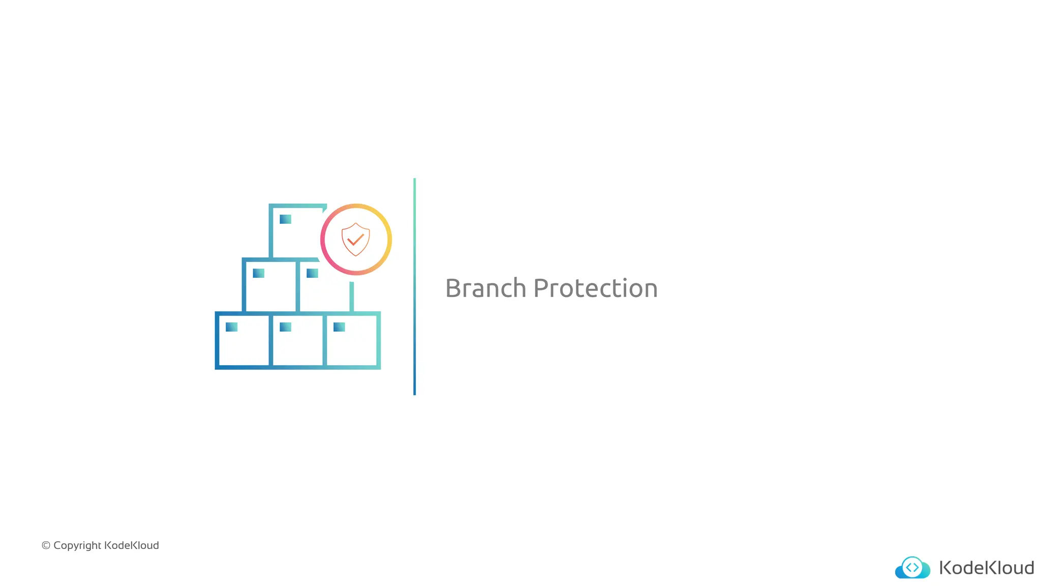 © Copyright KodeKloud
Branch Protection
 