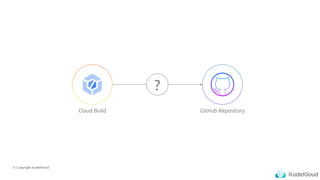 © Copyright KodeKloud
?
Cloud Build GitHub Repository
 