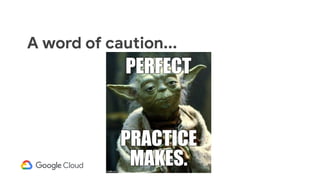 A word of caution...
 