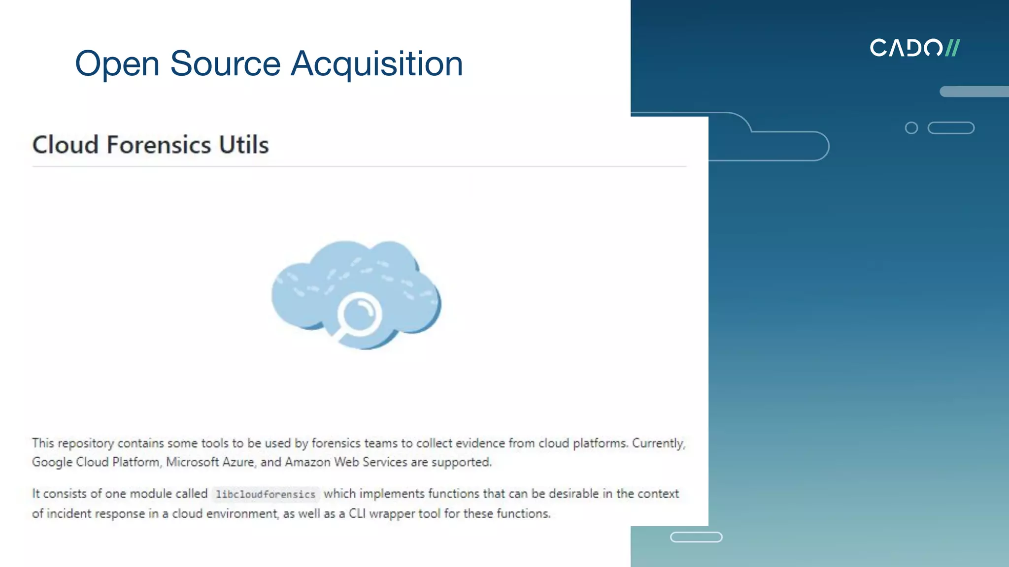 Open Source Acquisition