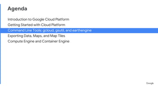 Earth Engine on Google Cloud Platform (GCP) | PDF